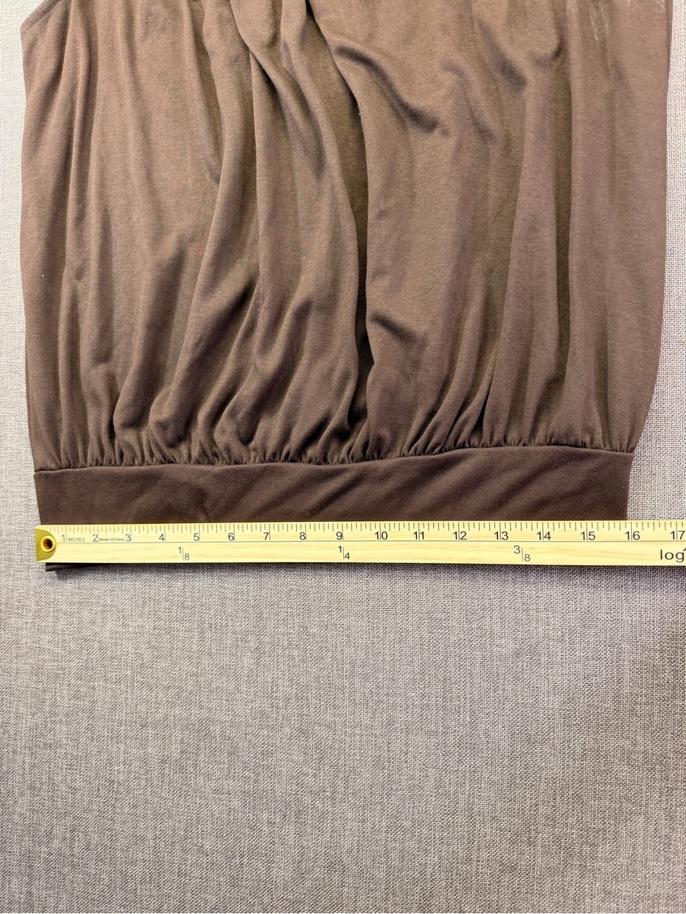 Michael Kors Brown Embellished Sleeveless Top Size Medium - Picture 4 of 7